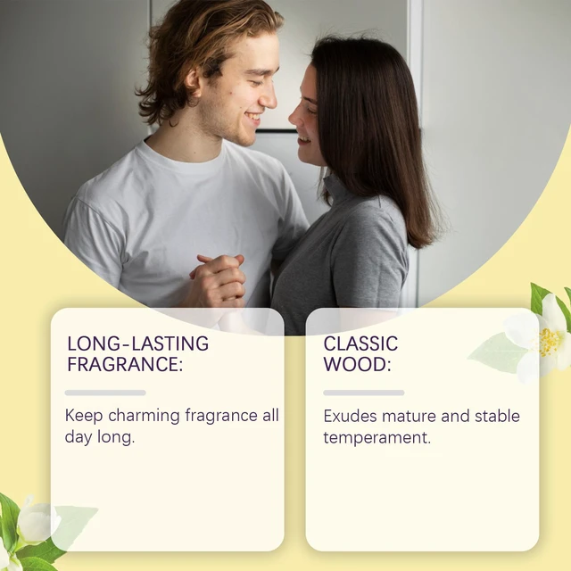 Alt view image 3 of 5 - Wood Cologne Lasting Fragrance Elegant Fresh and Natural Eau De Toilette High-end Business Portable Cologne