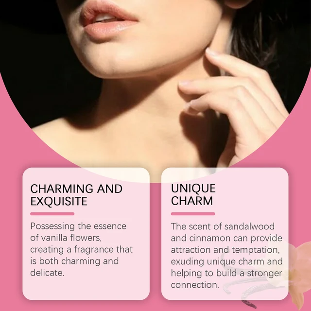 Alt view image 3 of 6 - Vanilla Flower Charm Eau De Toilette Daily Commuting Dating Natural and Delicate Charm Fresh Fragrance Lasting Fragrance
