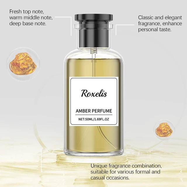 Alt view image 2 of 5 - Amber Ebony Niche Perfume Charm Fresh and Elegant Fragrance Daily Lasting Natural Fragrance Elegant Perfume