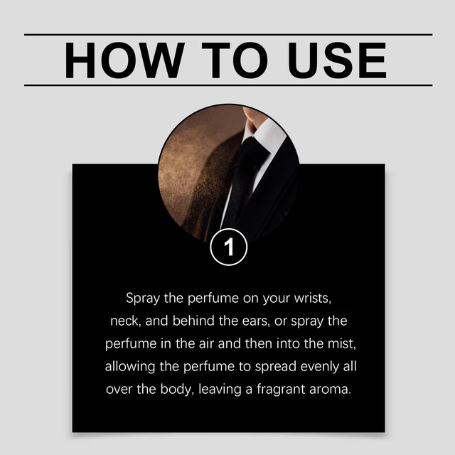 Alt view image 5 of 5 - Amber Ebony Niche Perfume Charm Fresh and Elegant Fragrance Daily Lasting Natural Fragrance Elegant Perfume