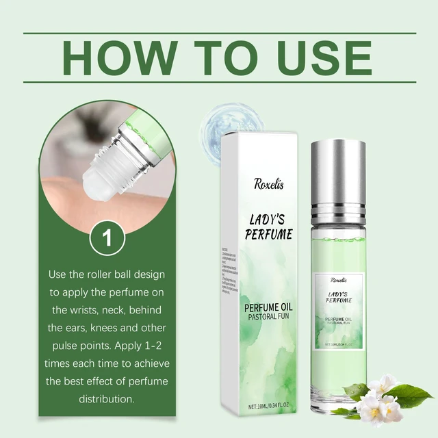 Alt view image 6 of 6 - Pastoral Flower Fragrance Fresh Green Perfume Fresh Light Yage Pastoral Flower Fragrance Charm Fragrance Portable Perfume