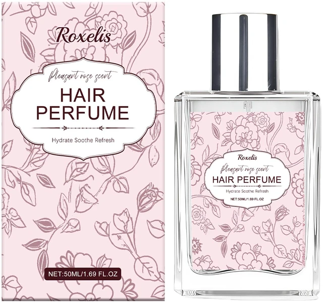 Main image of Rose Hair Fragrance Gentle Natural Fresh Elegant Eau De Toilette Daily Portable Hair Fragrance Spray