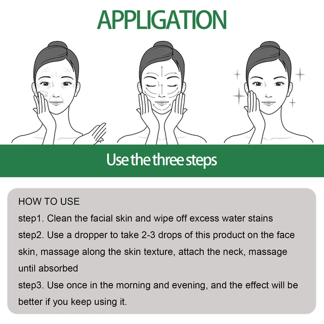 Alt view image 6 of 6 - Tightening Essence Moisturizing Desalinating Facial Serum for Fine Lines Dull Skin Brightening