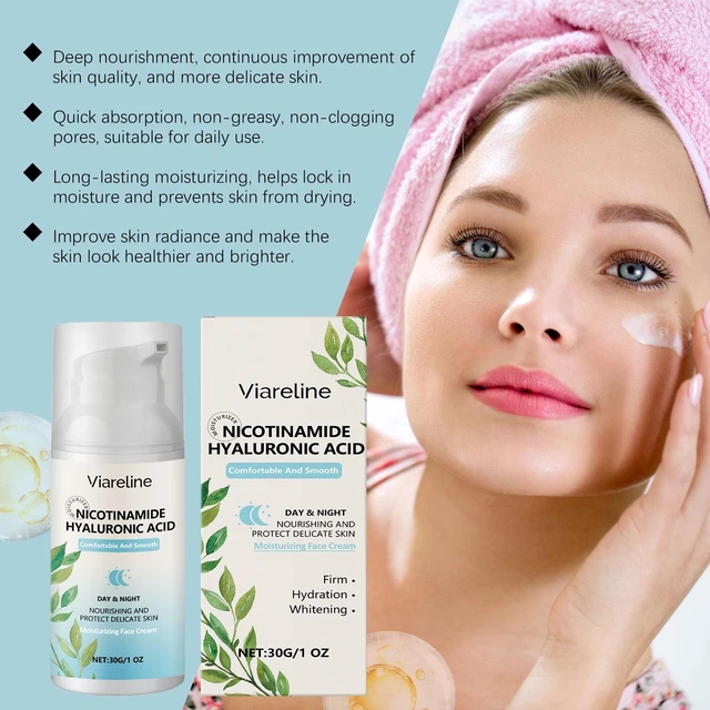 Alt view image 4 of 6 - Niacinamide Hydrating Firming Cream with Brightening & Moisturizing Essence for Radiant Skin