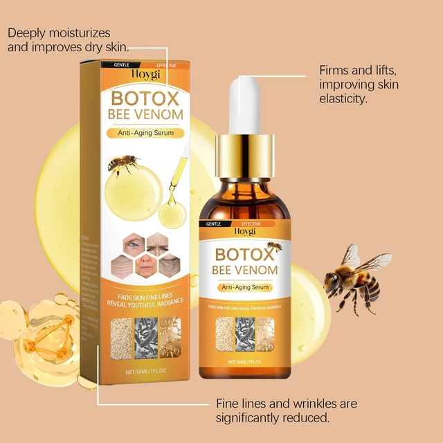 Alt view image 3 of 5 - Hydrating and Moisturizing Formula to Smooth and Enhance Complexion, Bee Venom Essence for Facial Skin Care
