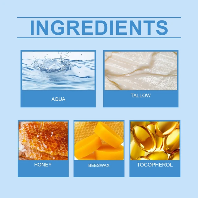 Alt view image 5 of 6 - Grass Tallow Face Moisturizer Hydrating Cream for Dry Skin Relief & Elasticity Support