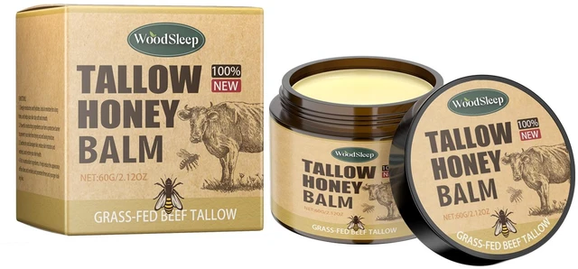 Main image of Tallow Honey Face Cream - Gentle Hydrating Moisturizer for Skin Care