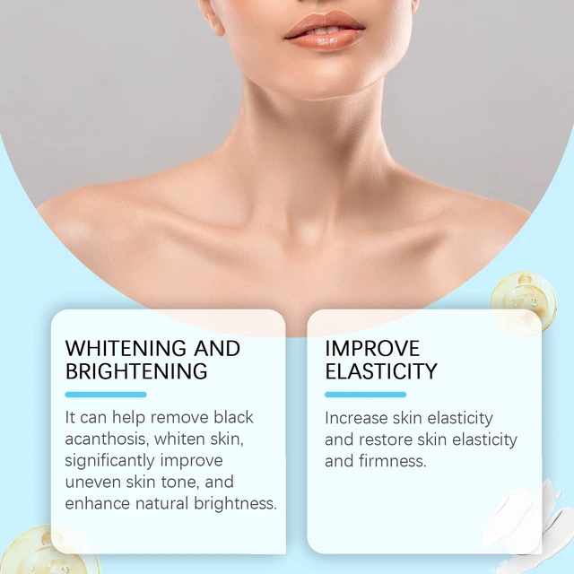 Alt view image 4 of 6 - Hydrating & Rejuvenating Non-Greasy Formula for Elbow and Neck Dark Spots, Black Spinous Skin Lightening Cream - Moisturizing