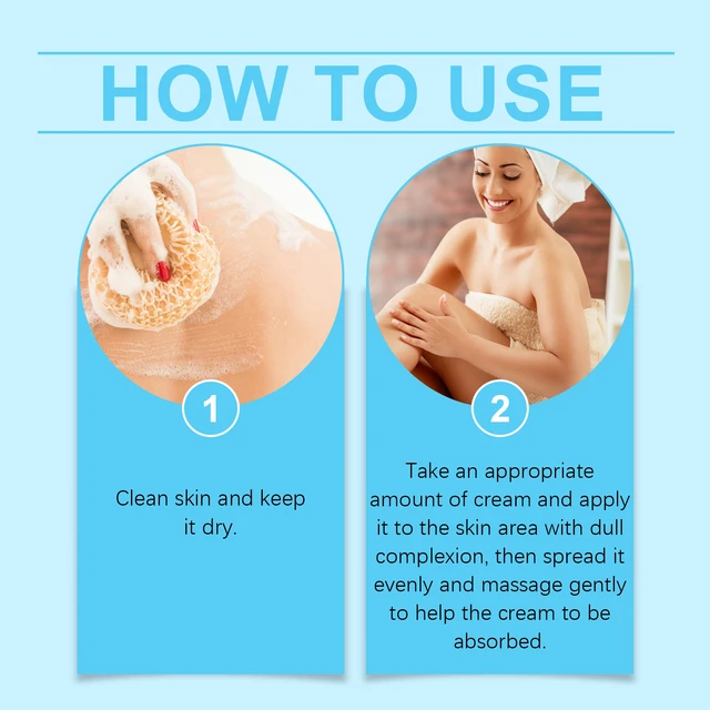Alt view image 6 of 6 - Hydrating & Rejuvenating Non-Greasy Formula for Elbow and Neck Dark Spots, Black Spinous Skin Lightening Cream - Moisturizing