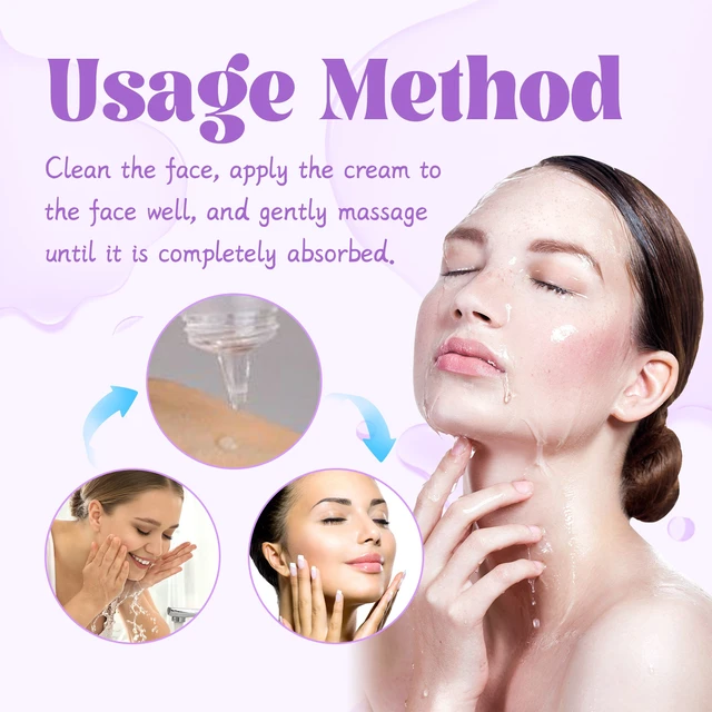 Alt view image 6 of 6 - Polypeptide Firming Face Cream Deep Hydration Moisturizer Reducing Fine Lines & Minimizing Pores Skincare