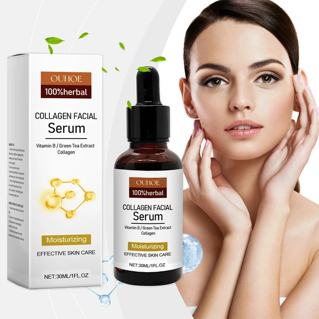 Alt view image 2 of 6 - Anti-Wrinkle & Firming Facial Care Essence for Aging Skin, Collagen Radiance Serum - Hydrating