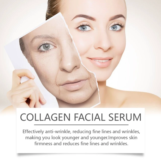 Alt view image 4 of 6 - Anti-Wrinkle & Firming Facial Care Essence for Aging Skin, Collagen Radiance Serum - Hydrating