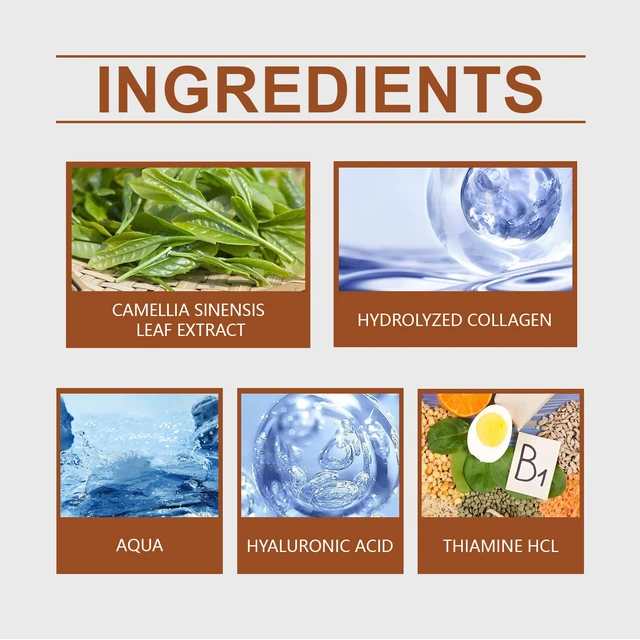 Alt view image 5 of 6 - Anti-Wrinkle & Firming Facial Care Essence for Aging Skin, Collagen Radiance Serum - Hydrating