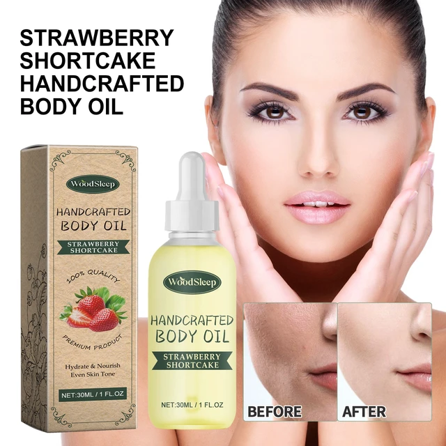 Alt view image 2 of 6 - Anti-Wrinkle & Firming Barrier Support Serum, Moisturizing, Strawberry Skin Repair Oil: Hydrating