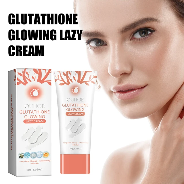 Alt view image 2 of 6 - Brightening Face Cream Reduces Dark Spots Moisturizing Easy Skin Care Lotion for Lazy Routine