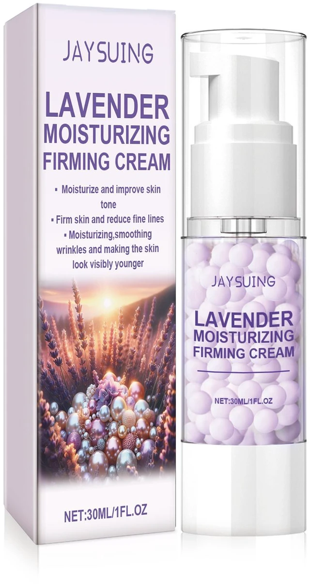 Main image of Wrinkles & Skin Tightening, Lavender Pearl Facial Moisturizer - Hydrating Repair Cream for Fine Lines