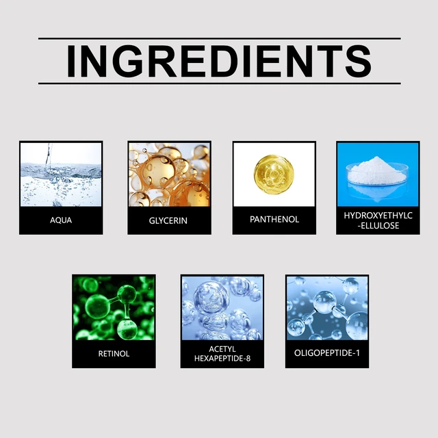 Alt view image 5 of 6 - Retinol Tightening Serum Mild Nourishing Facial Care Brightening Essence