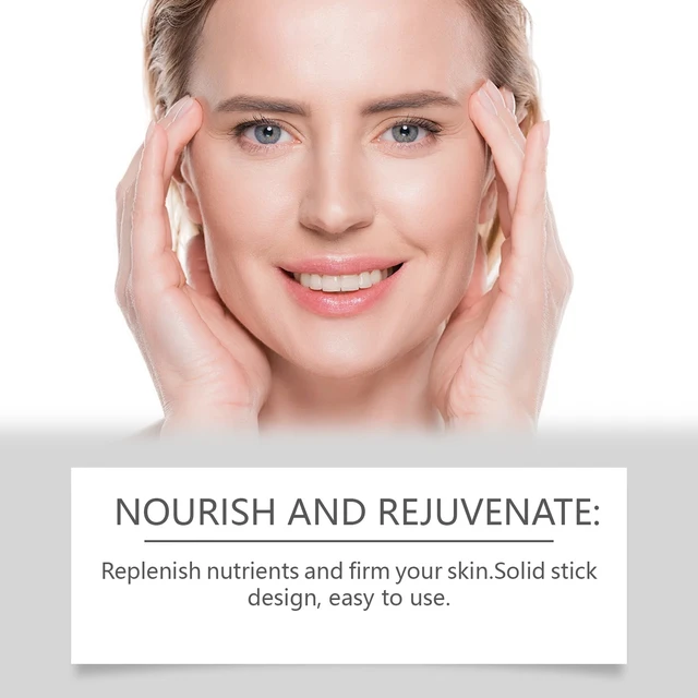Alt view image 2 of 5 - Retinol Essence Stick Nourishing Facial Skin Moisturizing Lightweight Smooth Young Vitality Essence Stick