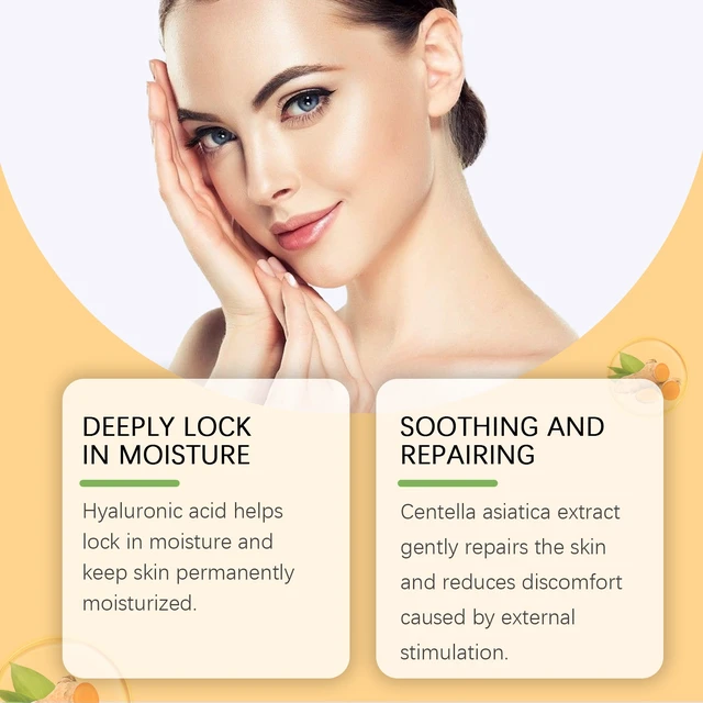 Alt view image 4 of 6 - Turmeric Moisturizing Essence Face Hydrating Moisturizing Skin Refreshing and Not Greasy Moisturizing Dry Skin