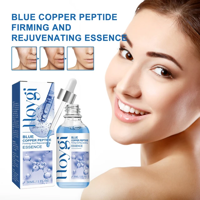 Alt view image 2 of 6 - and Radiant Complexion, Fine Line Reduction, Blue Copper Peptide Firming Serum - Hydrating & Moisturizing Formula for Skin Tightening