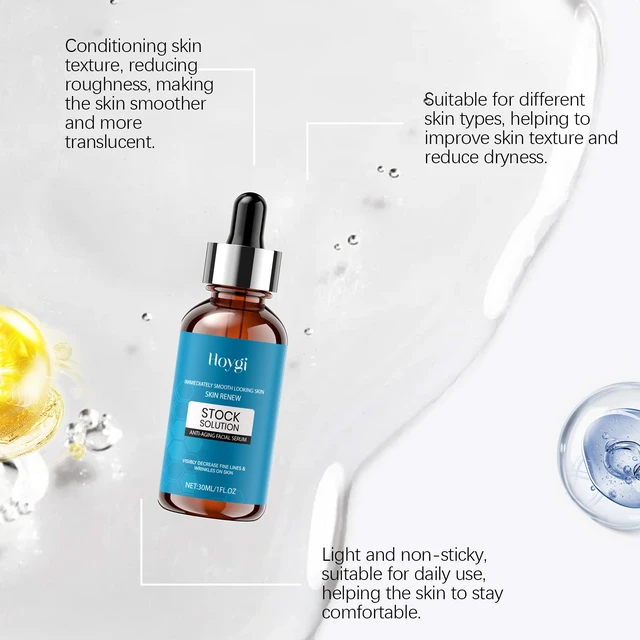 Alt view image 4 of 6 - Hydrating Facial Essence for Fine Lines & Eye Wrinkles - Gentle Moisturizing Glow Serum