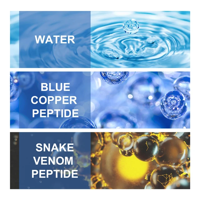 Alt view image 5 of 6 - and Radiant Complexion, Fine Line Reduction, Blue Copper Peptide Firming Serum - Hydrating & Moisturizing Formula for Skin Tightening