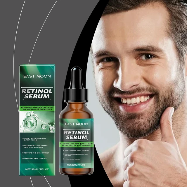 Main image of Men's Retinol Essence Moisturizing Balance Water Oil Tender Pore Leach Nourishing Skin