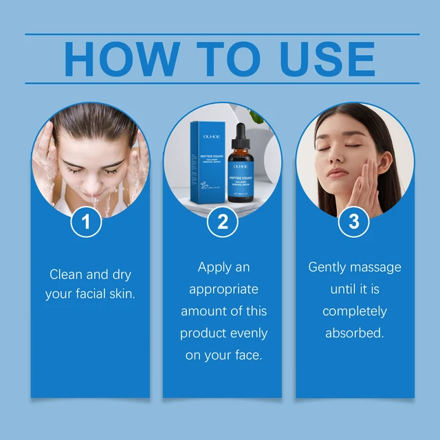 Alt view image 5 of 5 - Collagen Peptide Essence Lasup Nourishes Skin Fades Fine Line Nourishes, Nourishes and Tightens Skin