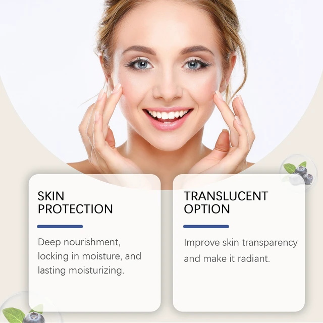 Alt view image 3 of 6 - Blueberry Extract Radiance Boosting Serum Oil - Hydrating & Brightening Facial Care Essence