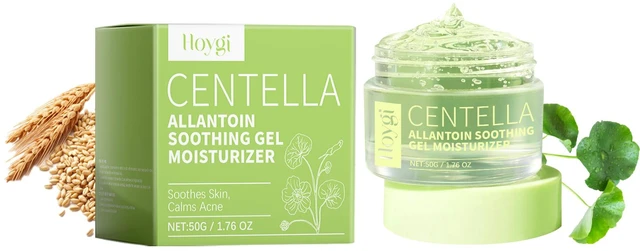 Main image of Soothing & Softening Facial Skin Care Moisturizer, Centella Asiatica Hydrating Gel - Water Locking