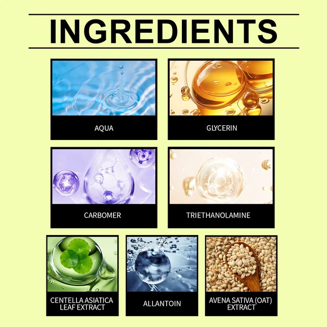 Alt view image 5 of 6 - Soothing & Softening Facial Skin Care Moisturizer, Centella Asiatica Hydrating Gel - Water Locking