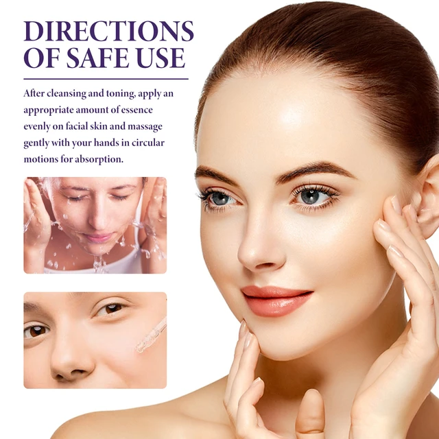 Alt view image 5 of 5 - Deep Hydration & Skin Brightening, Pore Minimizing, Hyaluronic Acid Face Serum - Anti-Aging