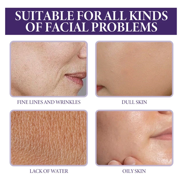 Alt view image 4 of 5 - Deep Hydration & Skin Brightening, Pore Minimizing, Hyaluronic Acid Face Serum - Anti-Aging