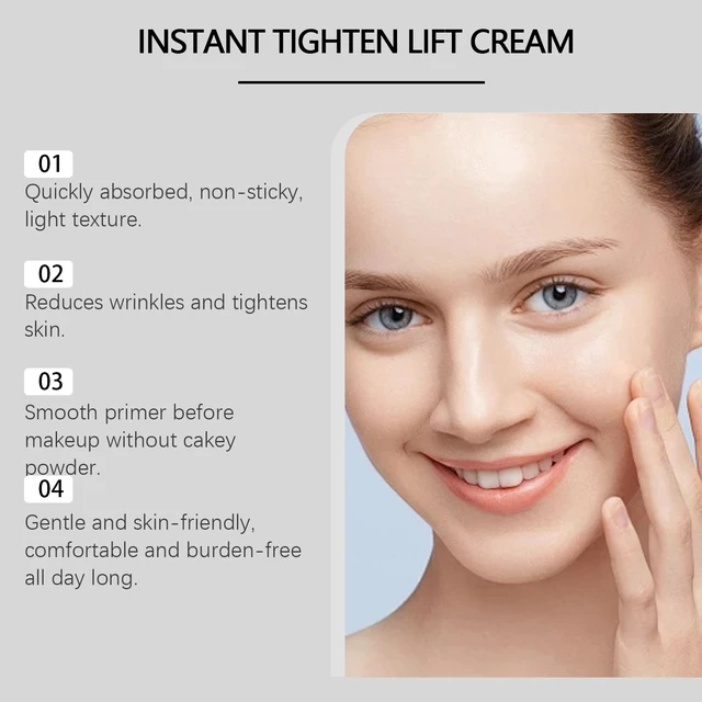 Alt view image 2 of 5 - Tightening Face Cream Hydrating Primer Non-Greasy Light Refreshing Moisturizer