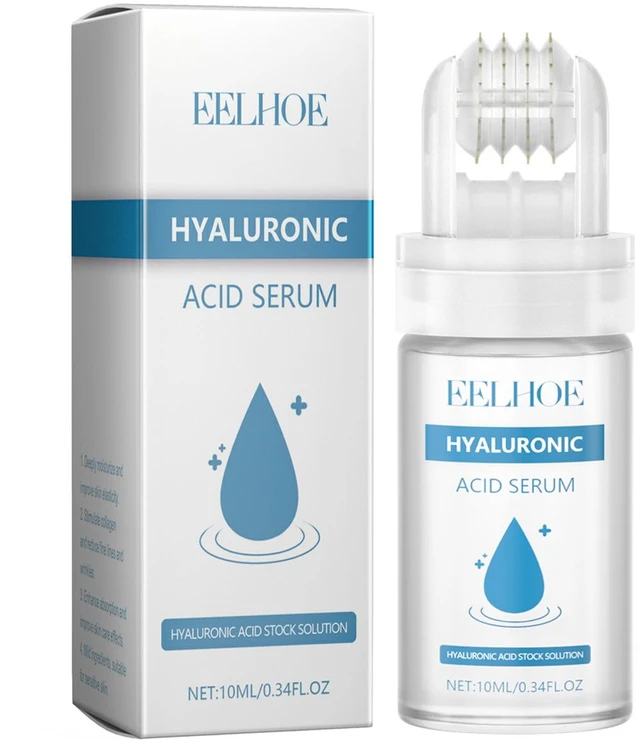 Main image of Hyaluronic Acid Roller Serum - Moisturizing Collagen Essence for Firming & Refining Skin Texture