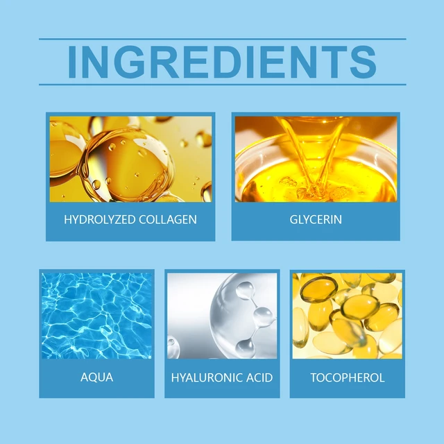 Alt view image 5 of 6 - Hyaluronic Acid Roller Serum - Moisturizing Collagen Essence for Firming & Refining Skin Texture
