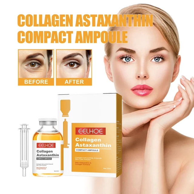 Alt view image 2 of 6 - Astaxanthin Collagen Essence - Gentle Hydrating Facial Care for Soft & Tender Skin