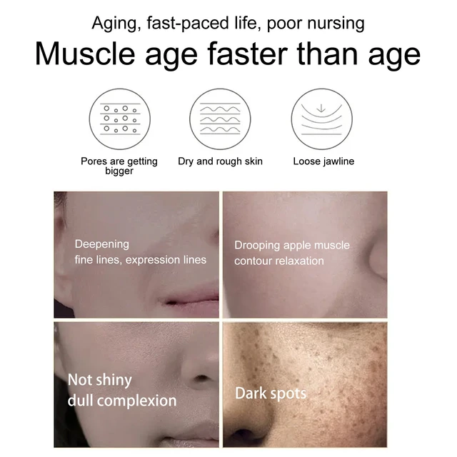 Alt view image 4 of 6 - Horse Oil Rapid Anti-Wrinkle Cream Tighten Fine Lines Brighten Skin Fade Spots Rejuvenating Care