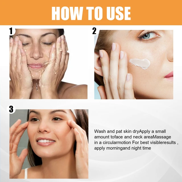 Alt view image 6 of 6 - Horse Oil Rapid Anti-Wrinkle Cream Tighten Fine Lines Brighten Skin Fade Spots Rejuvenating Care