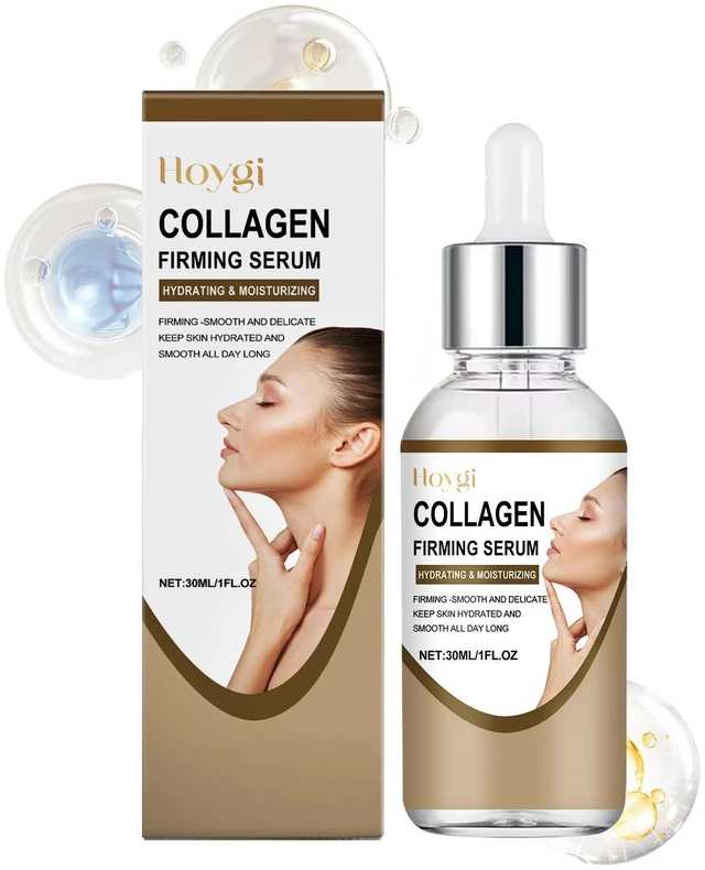 Main image of Smooth & Elastic Skin Care Serum, Collagen Firming Essence for Long-Lasting Hydration