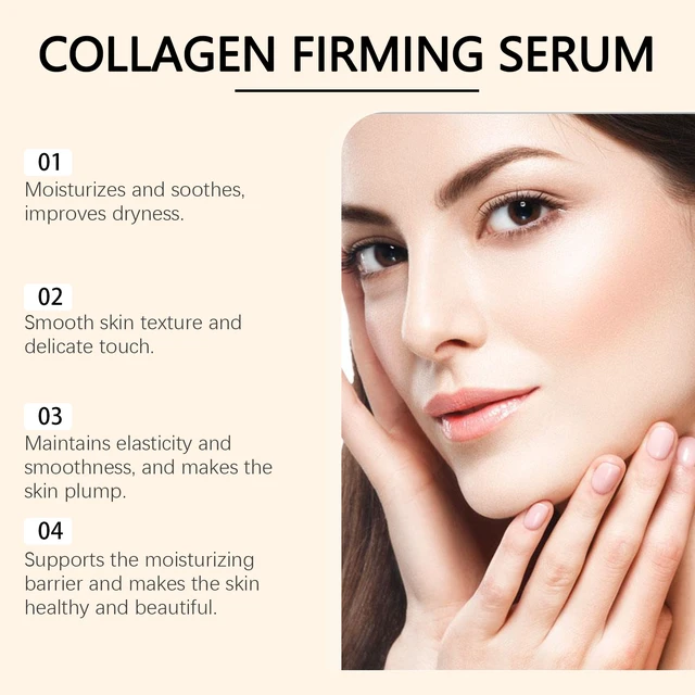 Alt view image 3 of 6 - Smooth & Elastic Skin Care Serum, Collagen Firming Essence for Long-Lasting Hydration