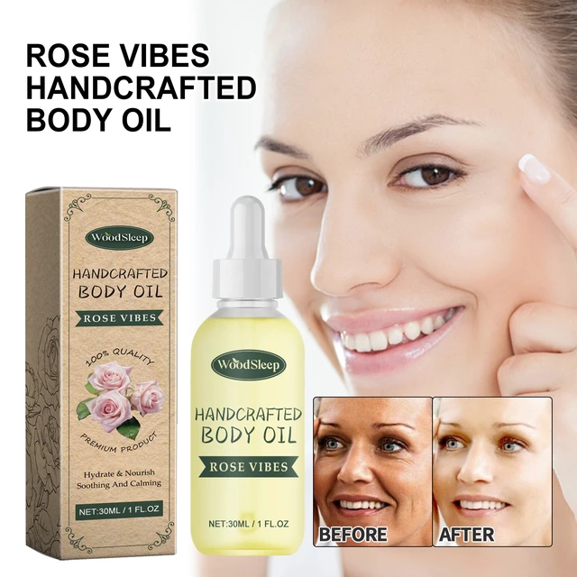 Alt view image 2 of 6 - Moisturize & Firm Skin, Revitalize, Brighten, Versatile Rose Essential Oil Body Care Serum - Deep Cleanse