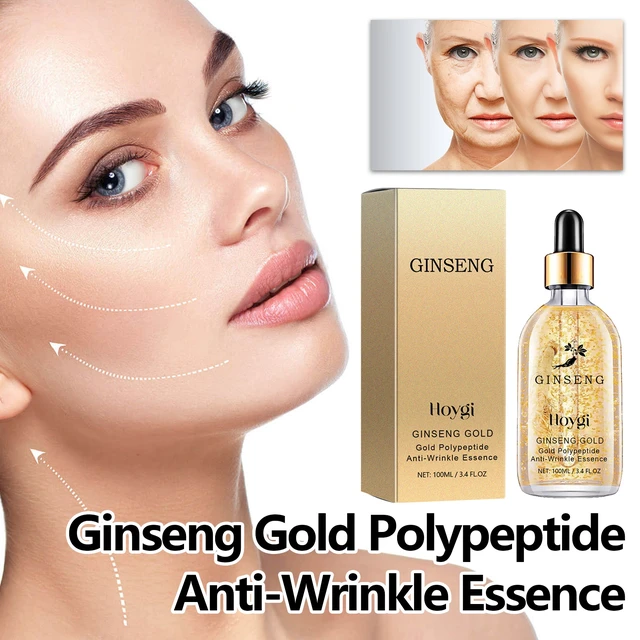 Alt view image 2 of 6 - Ginseng Gold Polypeptide Anti-Wrinkle Essence Lasting Moisturizing Improving Dull Wrinkles Soft Moisturizing Essence