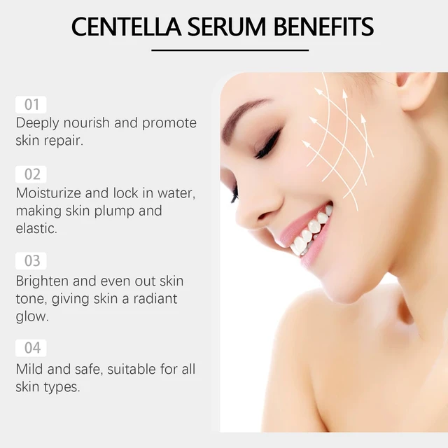 Alt view image 4 of 6 - Centella Asiatica Essence Hydrating Brightening Anti-Wrinkle Firming Facial Skincare Serum
