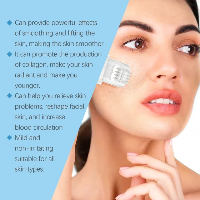 Alt view image 4 of 6 - Hyaluronic Acid Roller Serum - Moisturizing Collagen Essence for Firming & Refining Skin Texture