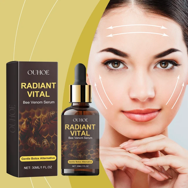 Alt view image 2 of 6 - Bee Venom Face Serum Deep Hydration Moisturizing Anti-Wrinkle Skin Care Essence for Fine Lines