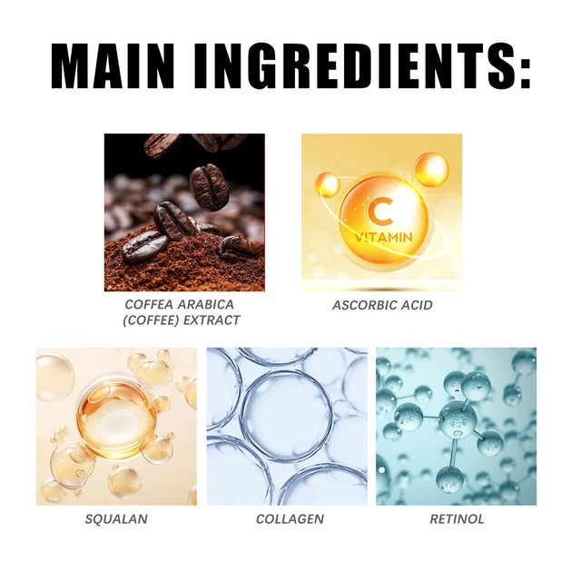 Alt view image 3 of 6 - Anti-Wrinkle Caffeine Facial Serum