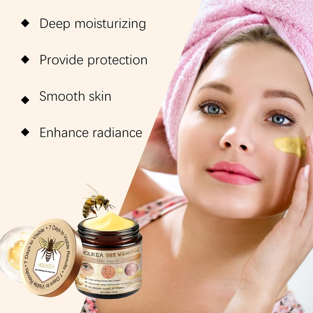 Alt view image 3 of 5 - Dullness & Hydrates for Brighter Skin, Propolis Calming Face Cream - Reduces Redness