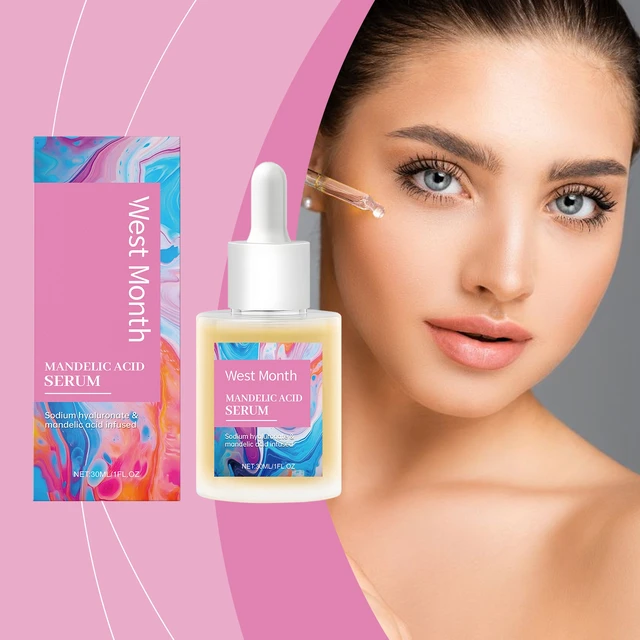 Alt view image 2 of 6 - West Month Mandelic Acid Serum Mild Hydrating Moisturizing Facial Essence for Daily Skincare
