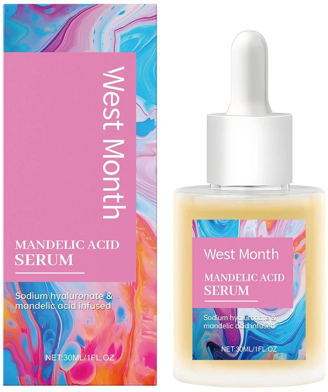Main image of West Month Mandelic Acid Serum Mild Hydrating Moisturizing Facial Essence for Daily Skincare